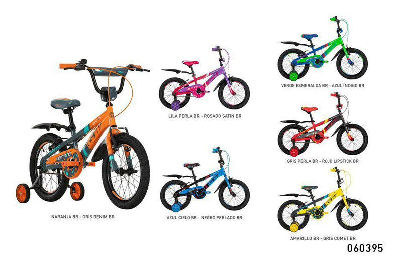 Bicicleta Infantil Lightning GW Rin 20