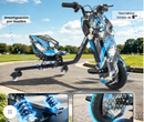 Triciclo Eléctrico Infantil Honey Whale 007C Azul